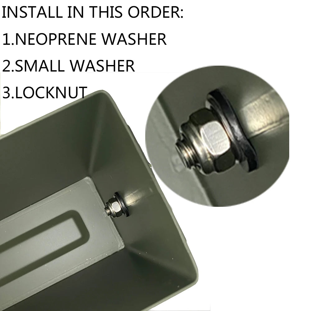 Kit de Verrouillage pour Boîte à Munitions 50 Cal – Accessoires de Coffre Secret Sécurisé en Acier | Aolamegs - BLACKBEARD OUTDOOR INDUSTRIES