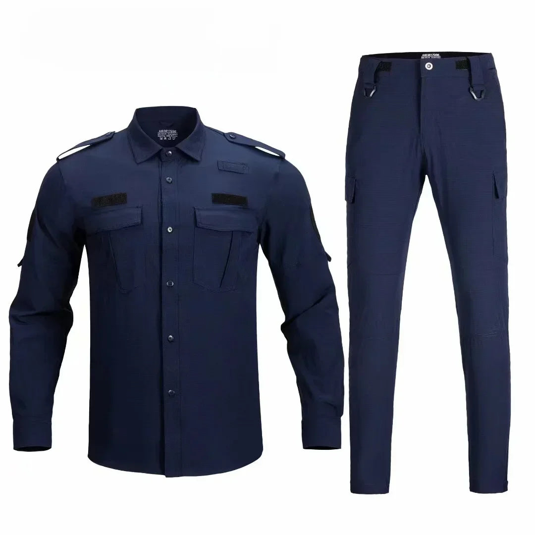 Ensemble Tactique Homme 2 Pièces - T-shirt et Pantalon à Séchage Rapide pour Printemps et Été BLACKBEARD OUTDOOR INDUSTRIES