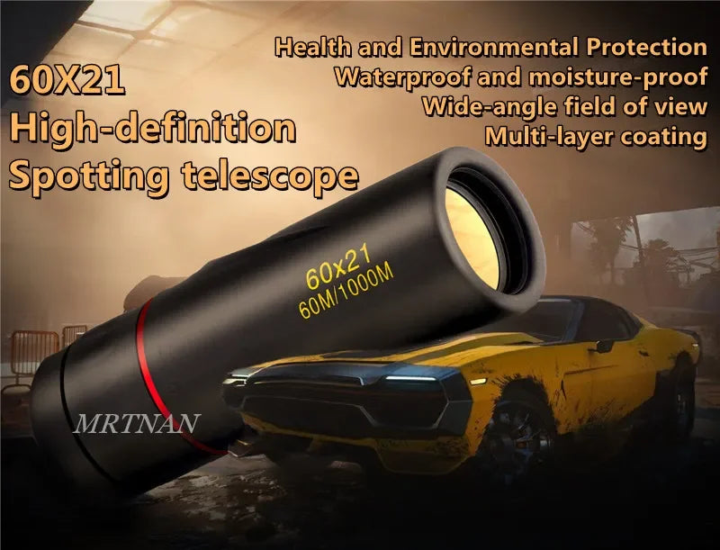 Monoculaire Haute Définition 10x — Télescope Militaire Compact et Étanche - BLACKBEARD OUTDOOR INDUSTRIES