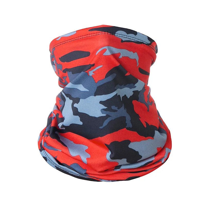 Cache-cou en Soie Glacée avec Protection UV – Tube Respirant pour Activités Extérieures, Idéal pour Randonnée, Cyclisme, Ski et Sports de Plein Air - BLACKBEARD OUTDOOR INDUSTRIES
