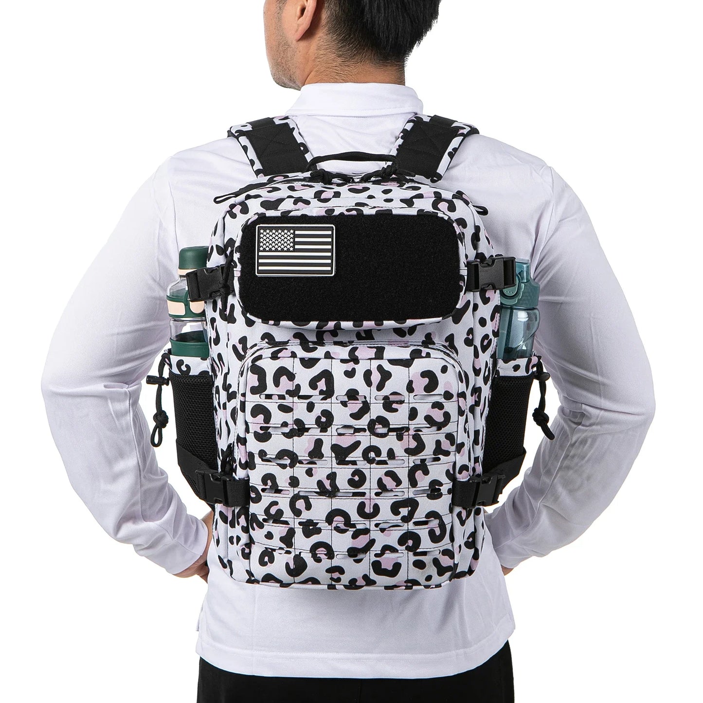 Sac à Dos Tactique 25L / 45L pour Homme et Femme – Laser Cut MOLLE, Sac Polyvalent pour Randonnée, École et Gym - BLACKBEARD OUTDOOR INDUSTRIES