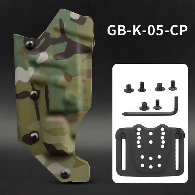 Holster Tactique KYDEX pour Pistolet avec Système de Retrait Rapide et Support pour Lampe X300 – Compatible Beretta M9, CZP-01, SP-01, FNX-45 et Plus - BLACKBEARD OUTDOOR INDUSTRIES