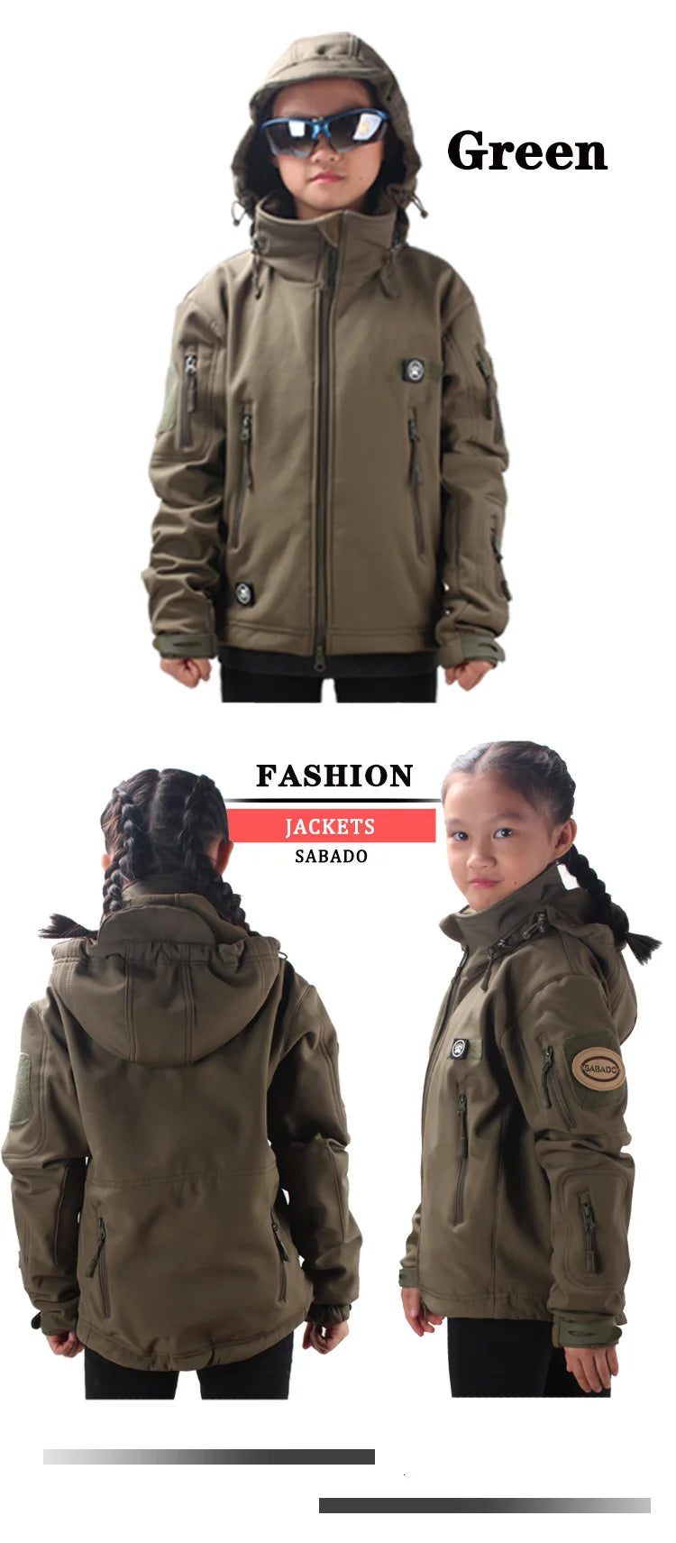 veste softshell tactique enfant Ma boutique