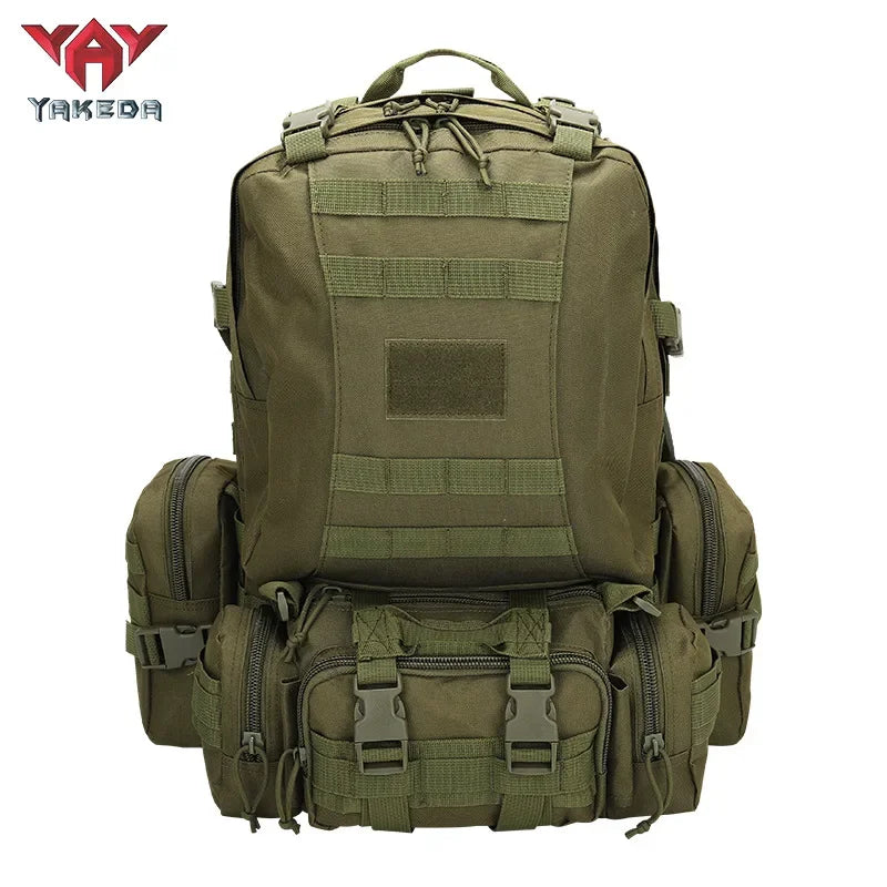 YAKEDA Sac à Dos Tactique MOLLE – Sac Duffel Multifonction Outdoor - BLACKBEARD OUTDOOR INDUSTRIES
