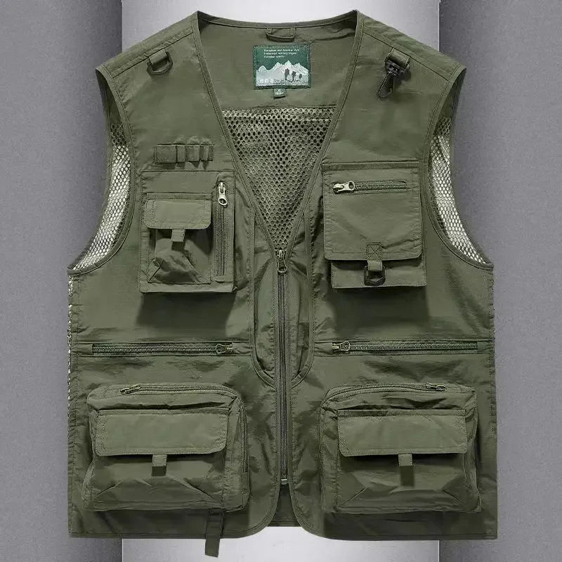 Gilet Homme Multi-Poches en Maille — Modèle 8512 - BLACKBEARD OUTDOOR INDUSTRIES