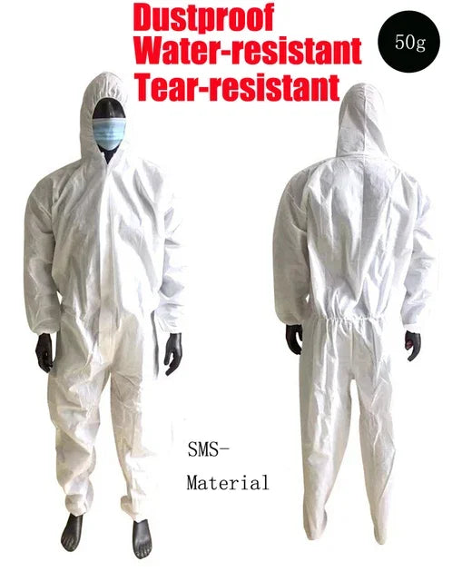 Combinaison de Protection Anti-Poussière Jetable - Vêtement de Sécurité Respirant pour Travaux, Peinture, et Isolation Sanitaire BLACKBEARD OUTDOOR INDUSTRIES