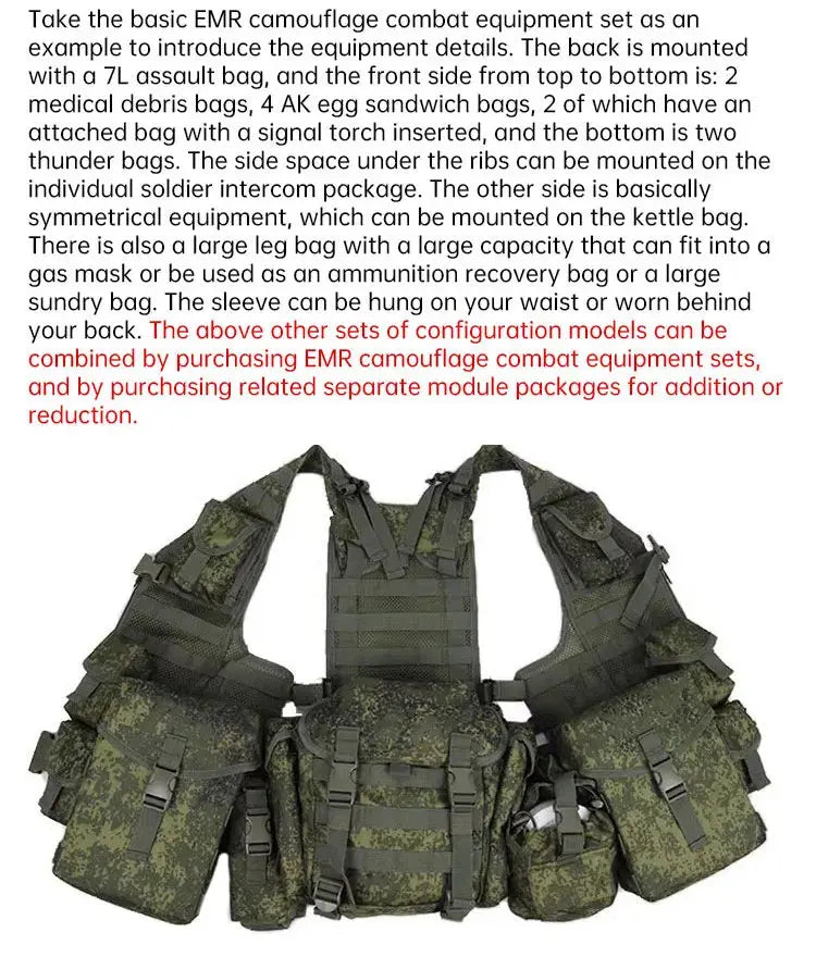 Russian EMR 6sh117 Tactical Vest Ma boutique