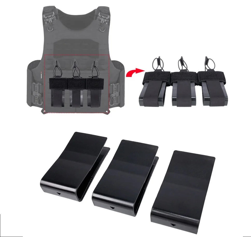 Gilet Tactique YAKEDA en Nylon – Gilet de Chasse avec Libération Rapide et Système PALS Découpé au Laser, Dos Extensible et Résistant à l'Usure BLACKBEARD OUTDOOR INDUSTRIES