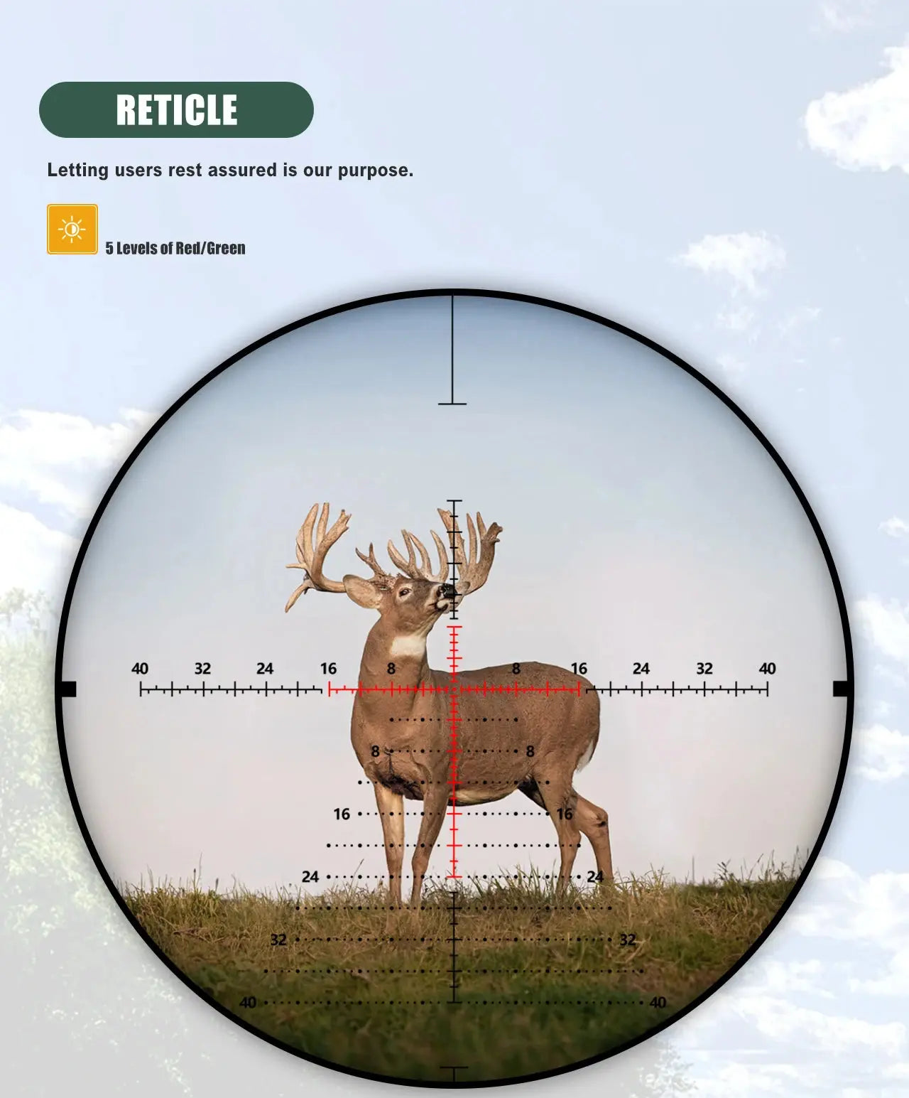 SPINA OPTICS WolfChase LPVO 1.2-6x24 FFP/SFP - Lunette de Tir pour Fusil, Viseur à Point Rouge, Optique de Chasse et CQB Ma boutique