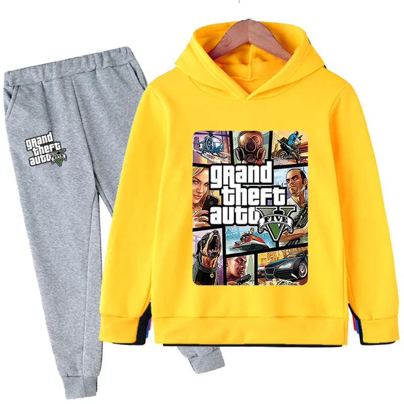 ensemble de jogging pour enfant imprimé GTA 5 Ma boutique