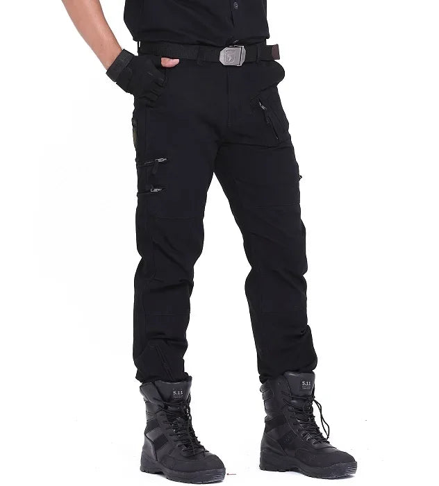 Pantalon Cargo Homme – Coton Résistant, Multi-Poches, Style Militaire et Décontracté - BLACKBEARD OUTDOOR INDUSTRIES