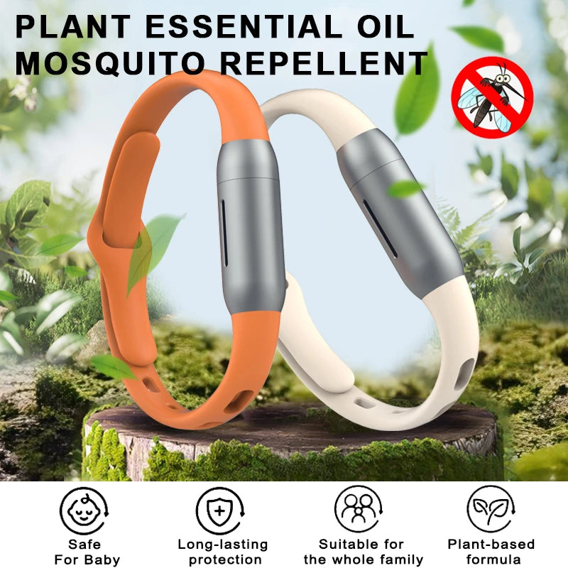 Bracelet Répulsif Anti-Moustiques en Silicone - Protection Naturelle contre les Piqûres de Moustiques pour Adultes et Enfants - BLACKBEARD OUTDOOR INDUSTRIES