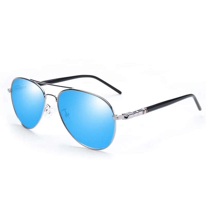 Lunettes de Soleil Polarisées VABBON – UV400 – Unisexe – Style Aviateur – Verres Miroirs Anti-Éblouissement - BLACKBEARD OUTDOOR INDUSTRIES