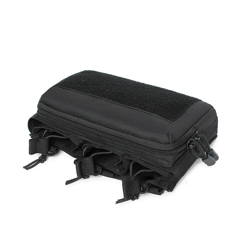 Poche à Chargeurs Tactique 5.56/.223 7.62mm pour M4 M16 AK AR avec Molle - Poche Triple à Accès Rapide BLACKBEARD OUTDOOR INDUSTRIES