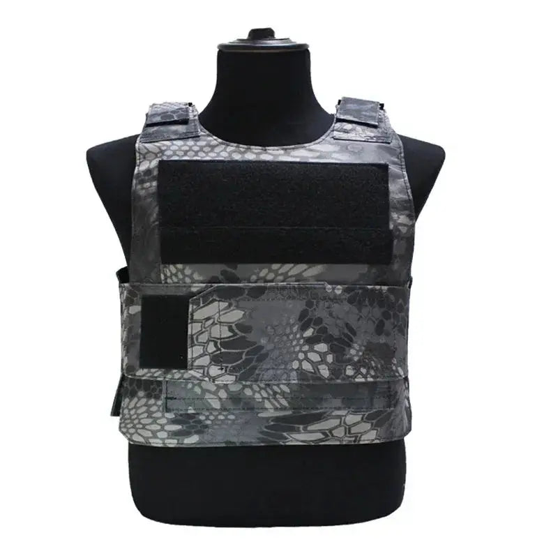 Housse de Gilet Pare-Balles Porte-Plaques – Tactical Vest MOLLE Combat Assault Plate Carrier Ma boutique