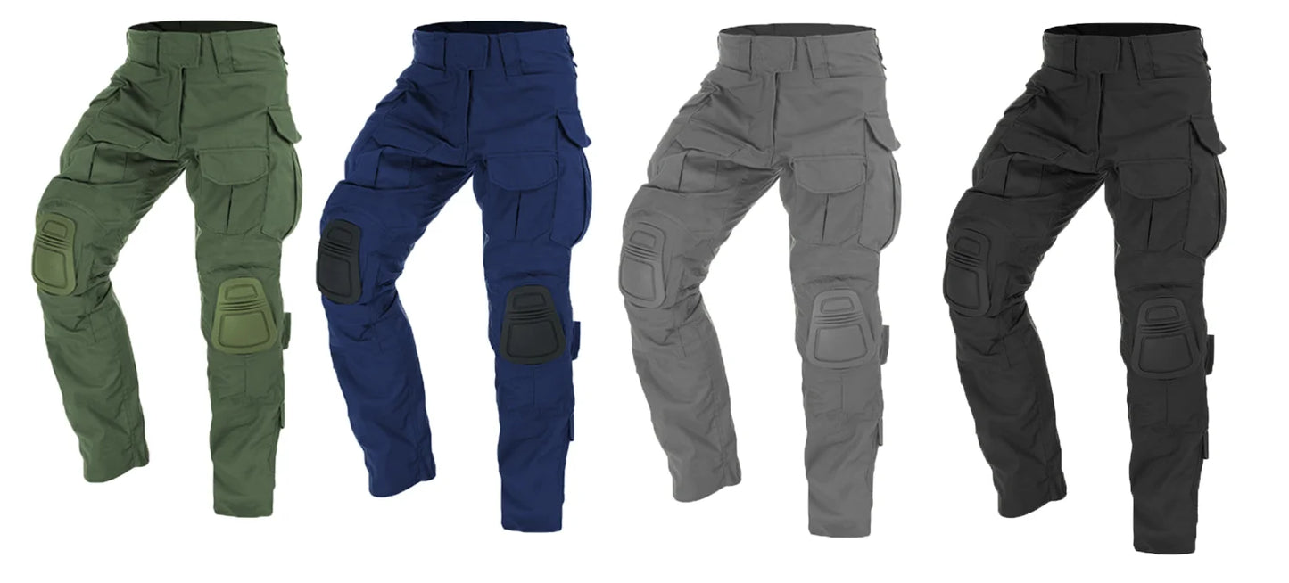 Pantalon Cargo Tactique Camouflage Multicam avec Genouillères – Homme/Femme - BLACKBEARD OUTDOOR INDUSTRIES
