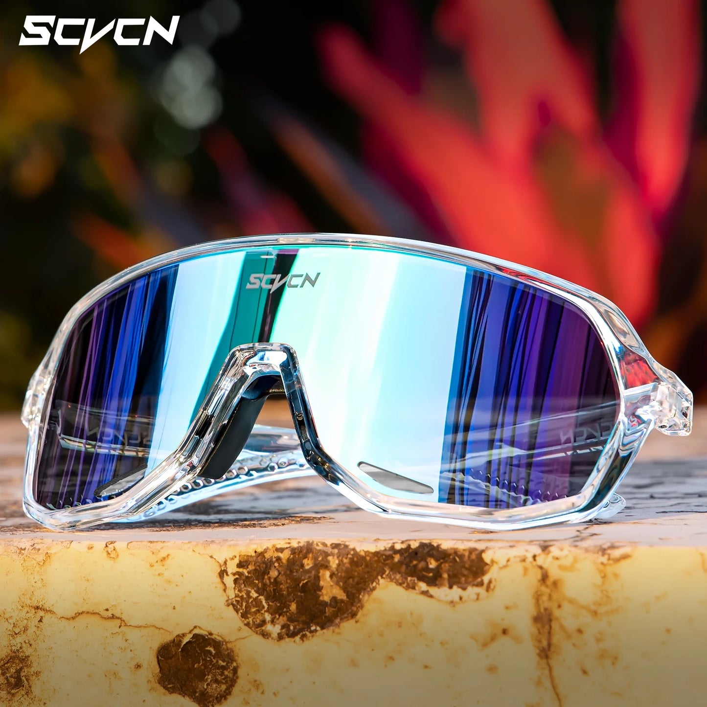 Lunettes de Vélo SCVCN UV400 - Lunettes de Sport pour Homme et Femme, Protection UV - BLACKBEARD OUTDOOR INDUSTRIES