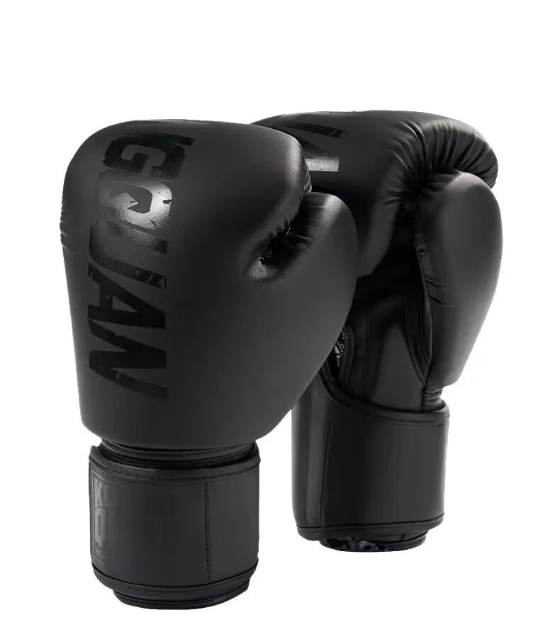 Gants de Boxe Professionnels 10/12/14/16 oz – Gants de Combat Muay Thai, MMA, Entraînement pour Hommes et Femmes - BLACKBEARD OUTDOOR INDUSTRIES