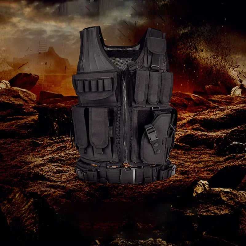Gilet Tactique d’Intervention Polyvalent – Performance et Résistance Ma boutique