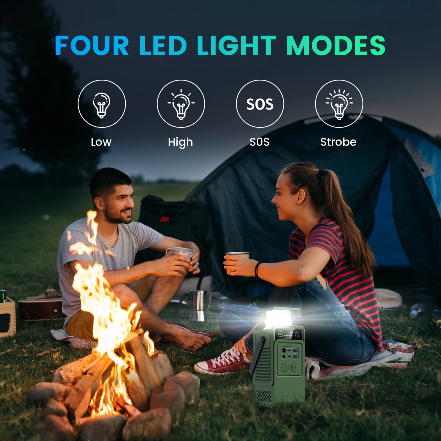 Station d’Énergie Portable DC 200W (60 000mAh – 192Wh) | Modèle AP200L - BLACKBEARD OUTDOOR INDUSTRIES