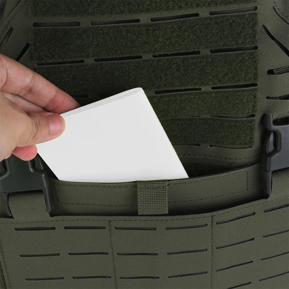 Gilet Porte-Plat Nylon LG4 Multifonction avec Plaque Frontale Remplaçable – Système MOLLE, Gilet de Combat pour Chasse et Entraînement BLACKBEARD OUTDOOR INDUSTRIES