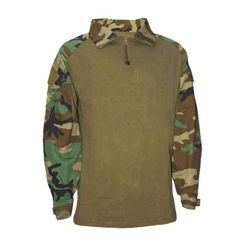 🪖 Chemise de Combat Camouflage Homme – TOMITANY Airsoft | Paintball | Randonnée | Tactique | Manches longues - BLACKBEARD OUTDOOR INDUSTRIES