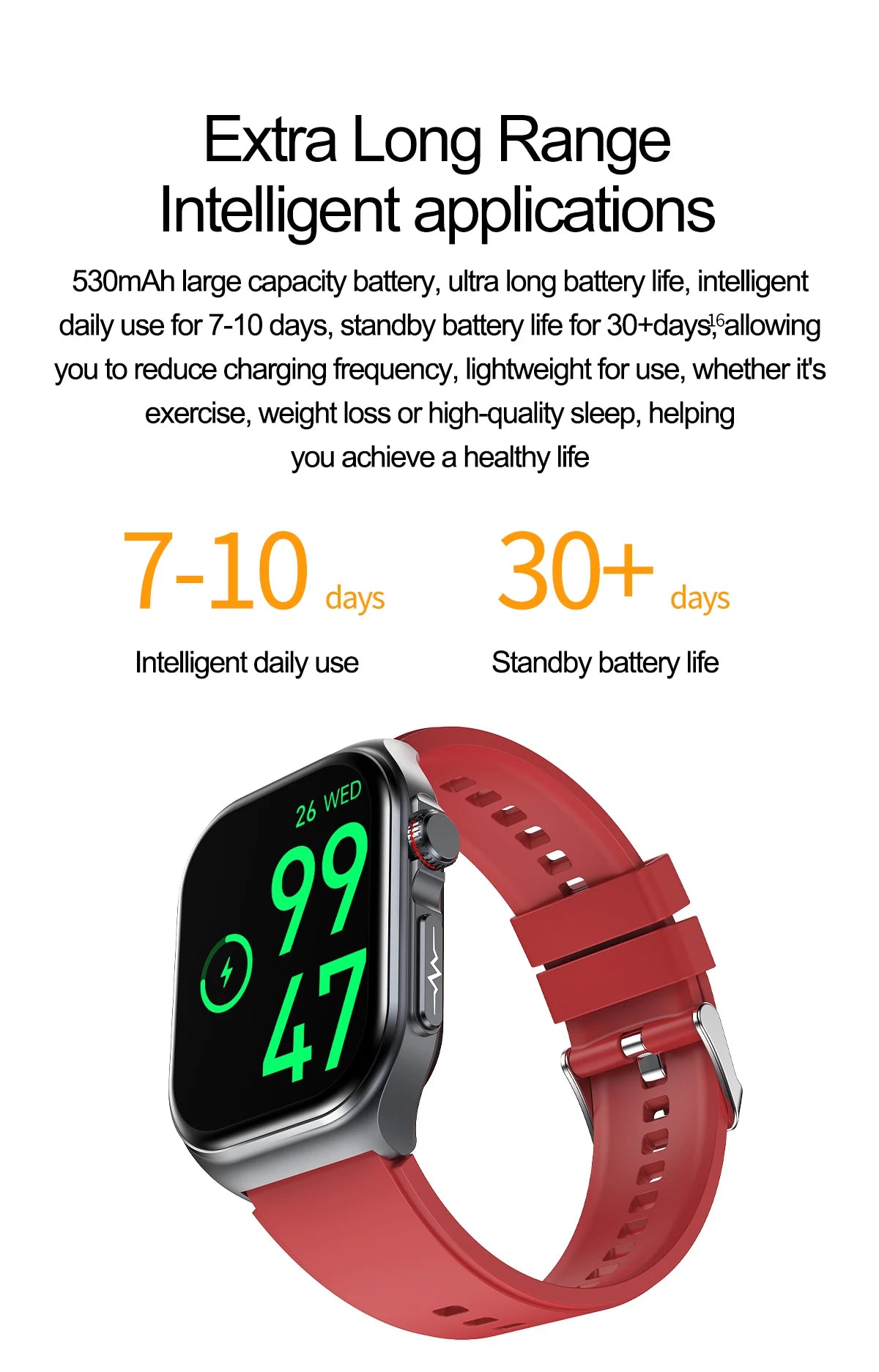 LIGE ET585 – Montre Connectée AMOLED Homme & Femme - BLACKBEARD OUTDOOR INDUSTRIES