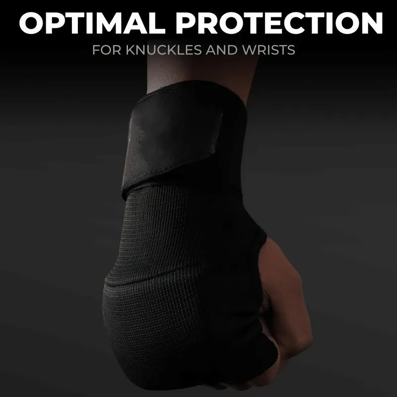 Gants de Boxe à Doigts Courts MMA avec Rembourrage en Mousse Épaisse – Gants de Formation pour MMA, Muay Thai, Kickboxing, Sanda - BLACKBEARD OUTDOOR INDUSTRIES
