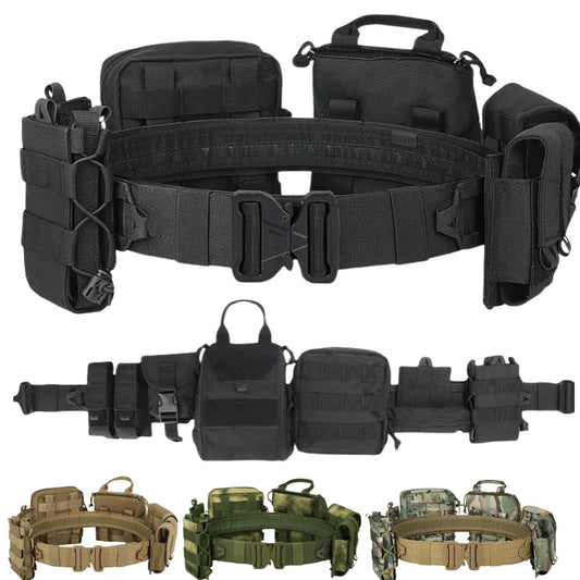 Ceinturon de Combat YAKEDA MOLLE avec Poches 8 en 1 Ma boutique