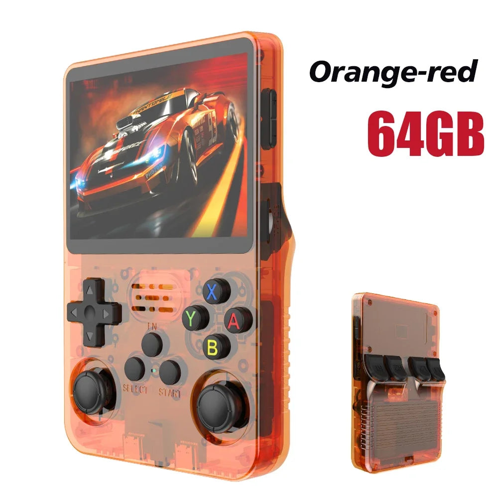 Console de Jeu Rétro Portable R36S – Écran IPS 3,5" – Système Linux – 64 Go / 128 Go – 15 000 Jeux Inclus - BLACKBEARD OUTDOOR INDUSTRIES