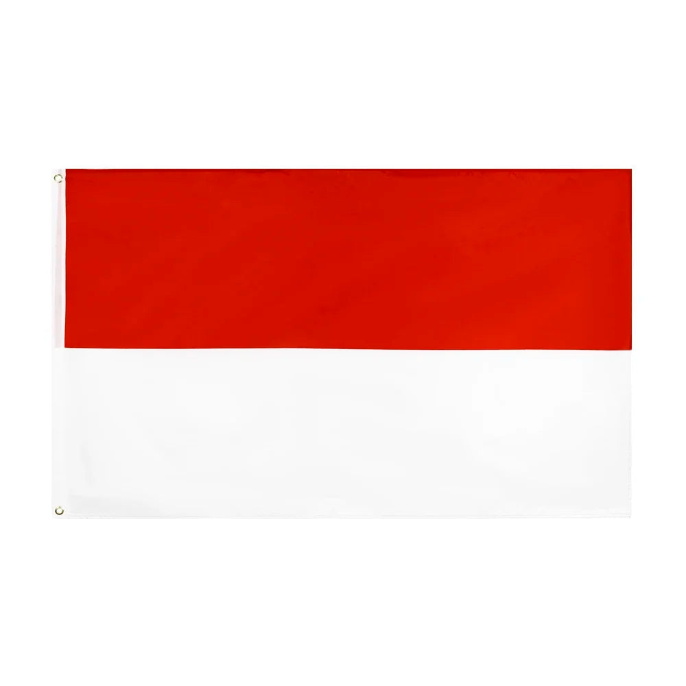 Drapeau Indonésie - 90x150 cm - Polyester - Drapeau Standard Suspendu BLACKBEARD OUTDOOR INDUSTRIES