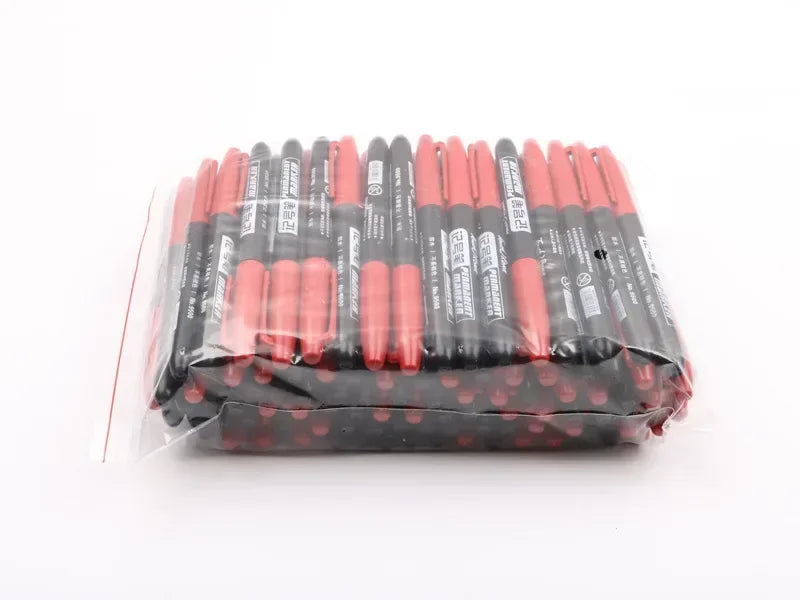 Lot de 6 Marqueurs Permanents – Pointe Fine et Moyenne Ma boutique