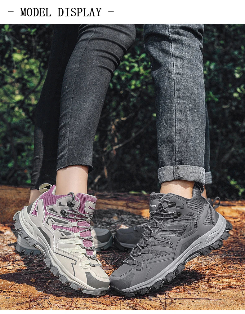 Chaussures de Randonnée Unisexes Anti-dérapantes Hautes - Grande Taille, Confort et Style pour l'Outdoor BLACKBEARD OUTDOOR INDUSTRIES