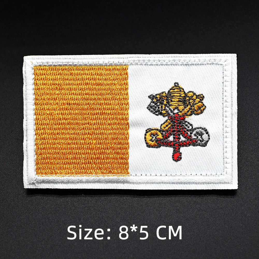 Patches Drapeaux Brodés Tactiques – international - BLACKBEARD OUTDOOR INDUSTRIES
