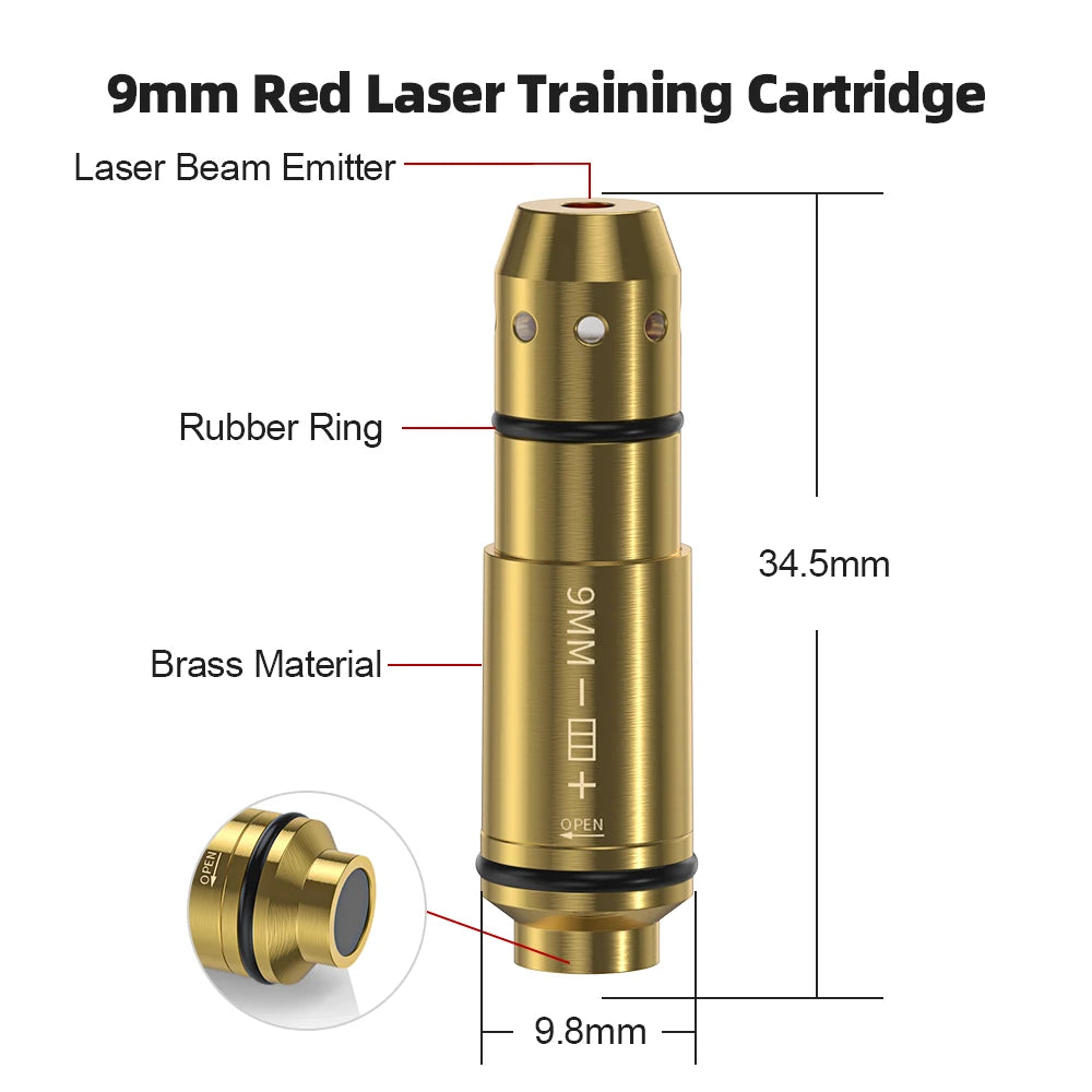 cartouche d'entraînement laser 9mm Ma boutique