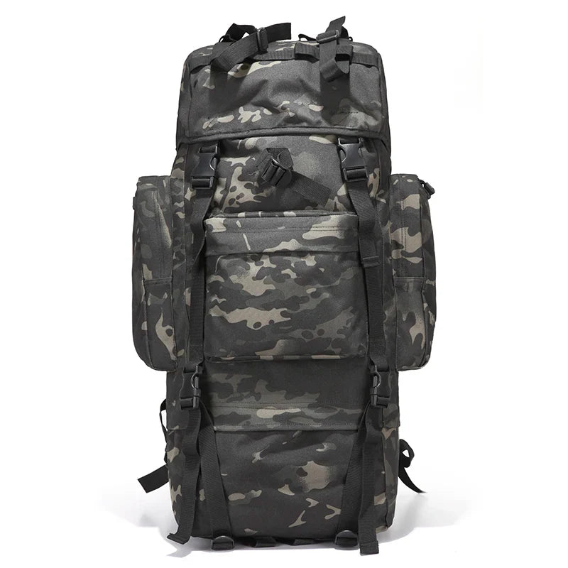 Strength Knight 70L Sac à Dos Homme – Oxford 1000D Imperméable et Renforcé - BLACKBEARD OUTDOOR INDUSTRIES