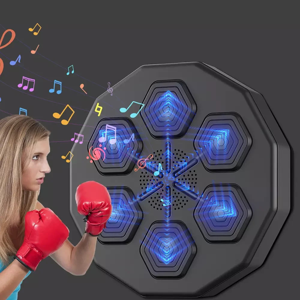 Machine de Boxe Intelligente Musicale – Cible d’Entraînement Électronique pour Réaction et Agilité BLACKBEARD OUTDOOR INDUSTRIES