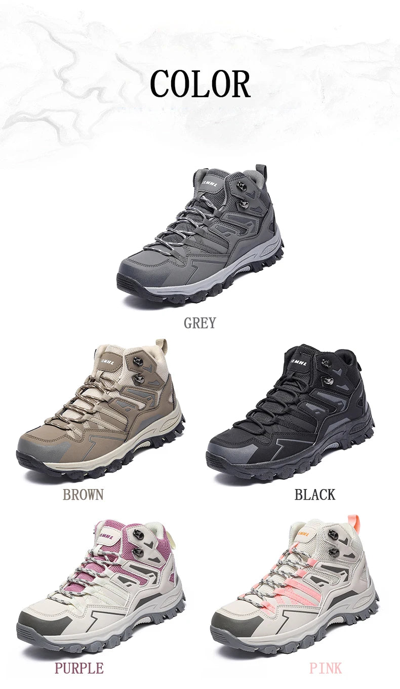 Chaussures de Randonnée Unisexe Antidérapantes Hautes - BLACKBEARD OUTDOOR INDUSTRIES