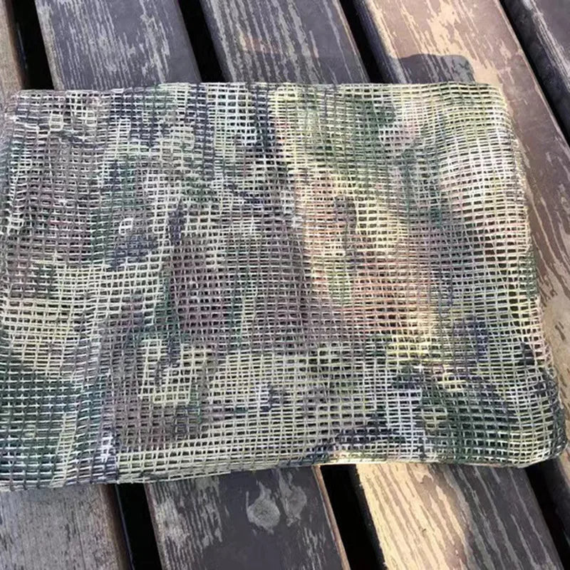 Foulard Camouflage en Maille - Voile de Sniper Camouflage pour Extérieur (Camping, Randonnée, Chasse, Tir) BLACKBEARD OUTDOOR INDUSTRIES
