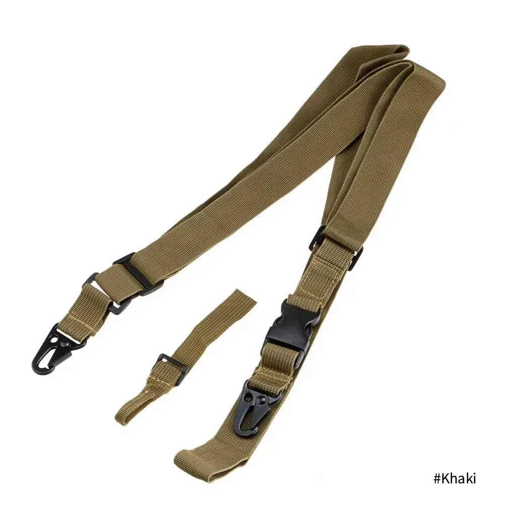 Sangle Tactique pour Fusil – 1, 2 ou 3 Points – Réglable avec Élastique Bungee - BLACKBEARD OUTDOOR INDUSTRIES