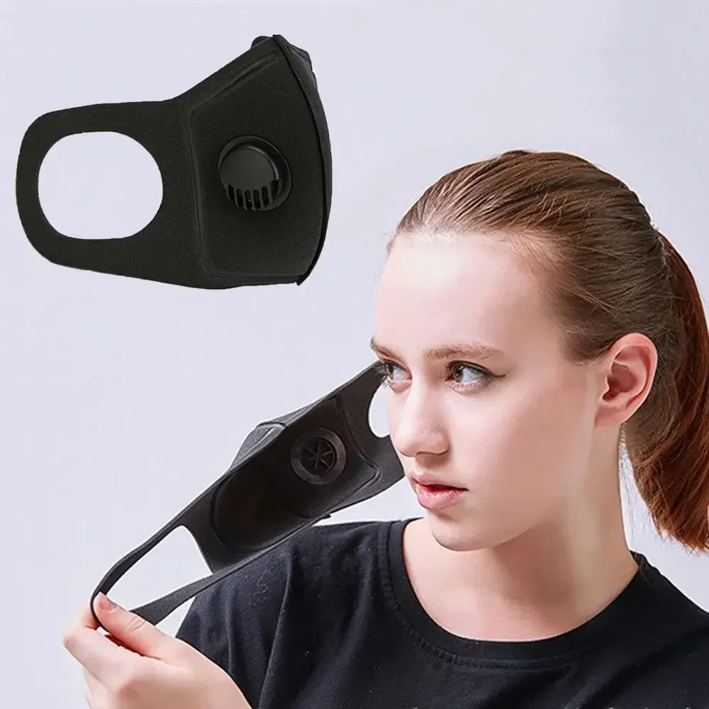 Masque Anti-Poussière Réutilisable avec Valve de Filtration PM2.5 – Confort Respirant BLACKBEARD OUTDOOR INDUSTRIES