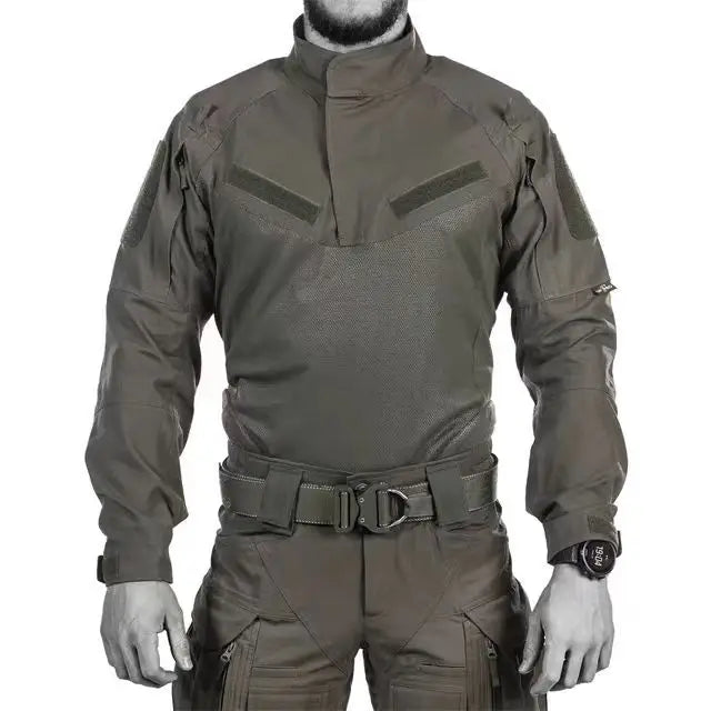 Chemise Tactique de Combat à Manches Longues pour Homme - Haut Camouflage pour Entraînement Militaire, Chasse, et Sports de Plein Air BLACKBEARD OUTDOOR INDUSTRIES