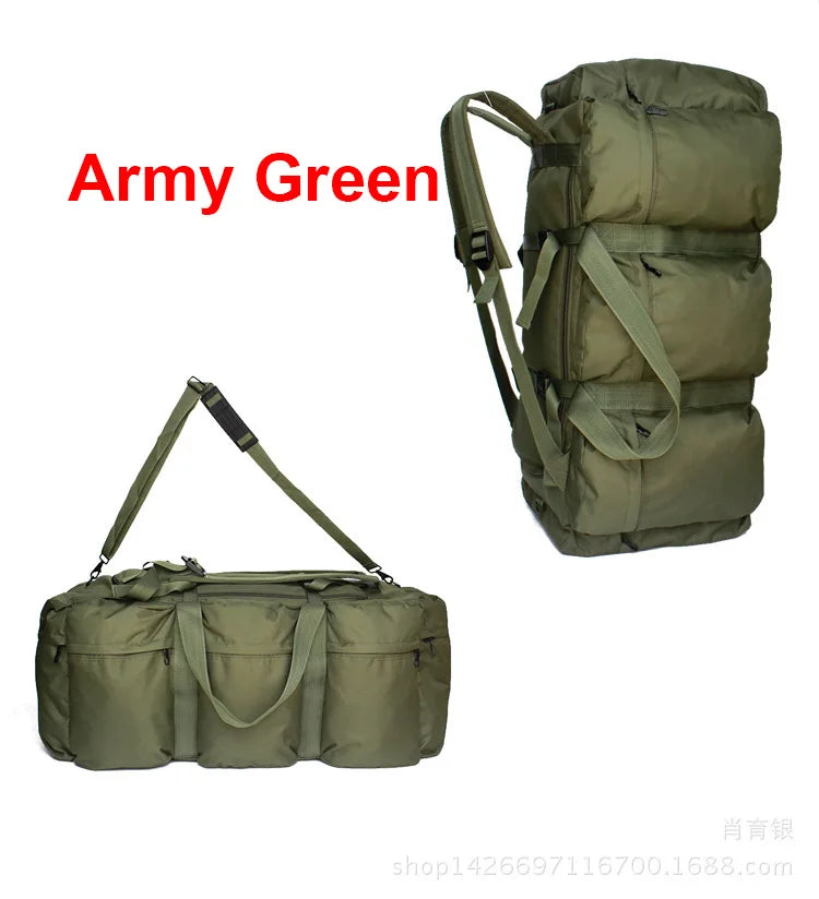 Sac de Voyage & Sac à Dos 100L – Grand Volume pour Camping, Randonnée, Trekking et Voyage - BLACKBEARD OUTDOOR INDUSTRIES