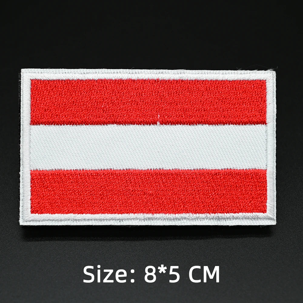 Patches Drapeaux Brodés Tactiques – international - BLACKBEARD OUTDOOR INDUSTRIES