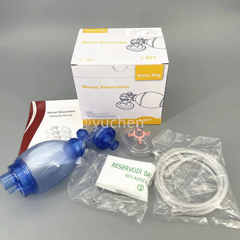 Ambu Bag Médical Manuel PVC pour Enfant, Nourrisson et Adulte - BLACKBEARD OUTDOOR INDUSTRIES