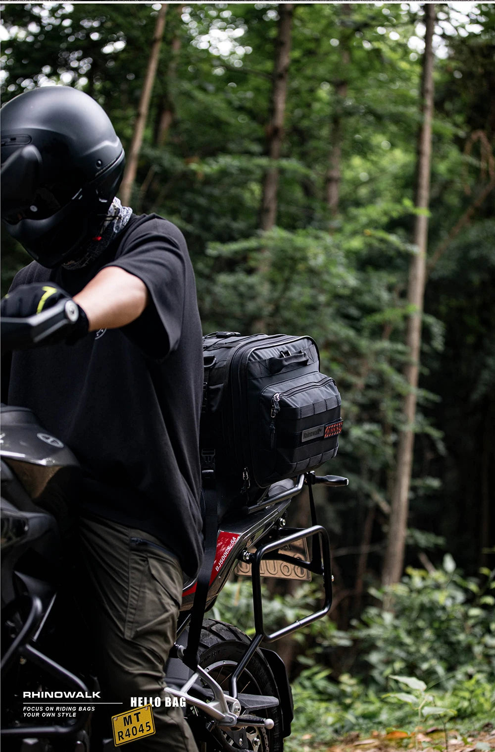 sacoche de voyage pour moto Rhinowalk 19L / 80L Ma boutique