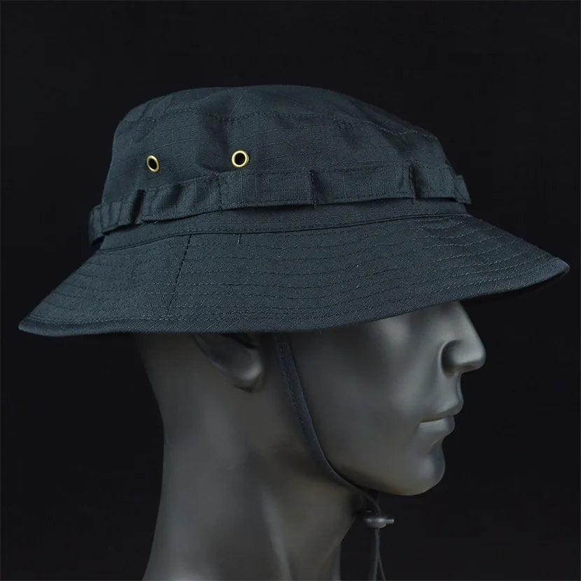 Chapeau Tactique Boonie Camouflage pour Homme – Idéal Chasse, Pêche, Randonnée & Airsoft - BLACKBEARD OUTDOOR INDUSTRIES