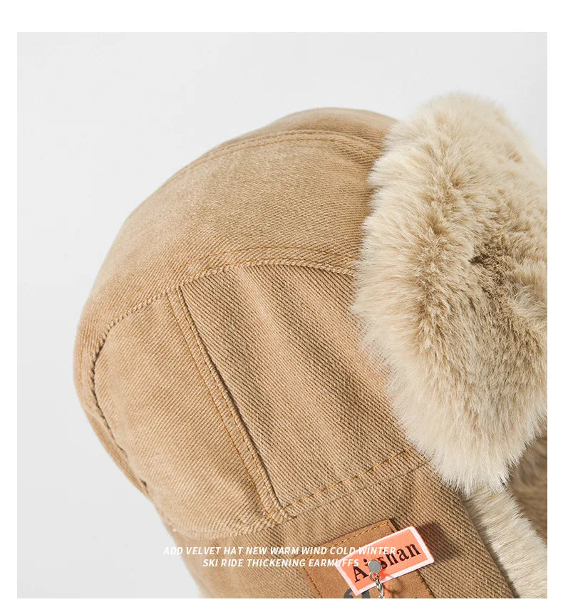 Chapka Ushanka Russe Mixte – Hiver – Chaude & Stylée – Homme / Femme - BLACKBEARD OUTDOOR INDUSTRIES