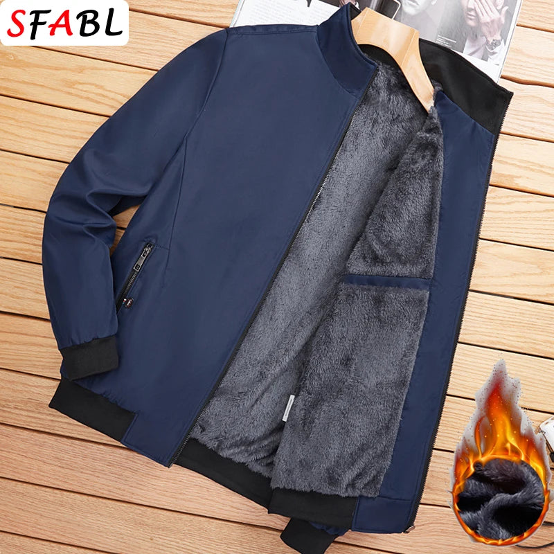 Veste Homme Automne/Hiver en Polaire Chaude Modèle Business Casual — MANTLCONX | Veste de Costume Décontractée - BLACKBEARD OUTDOOR INDUSTRIES