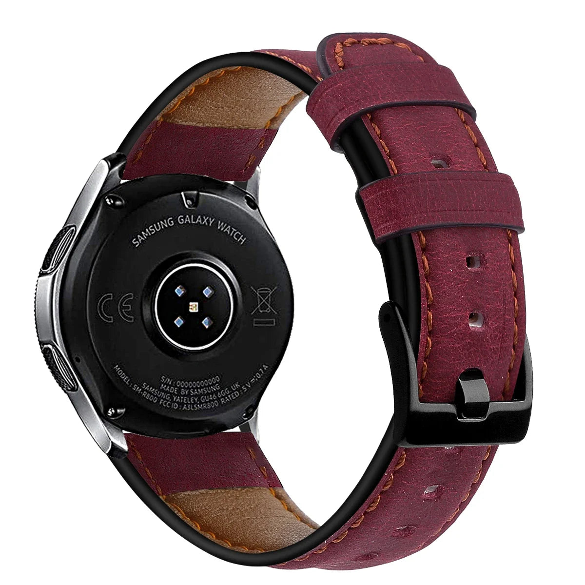 Bracelet en Cuir Rétro pour Montres Samsung Galaxy, Huawei, Amazfit et Plus - 20mm / 22mm BLACKBEARD OUTDOOR INDUSTRIES